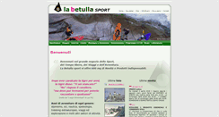 Desktop Screenshot of labetullasport.it